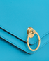 Harlow Satchel, &pound;375, Handbags, Blue, Leather, Other view